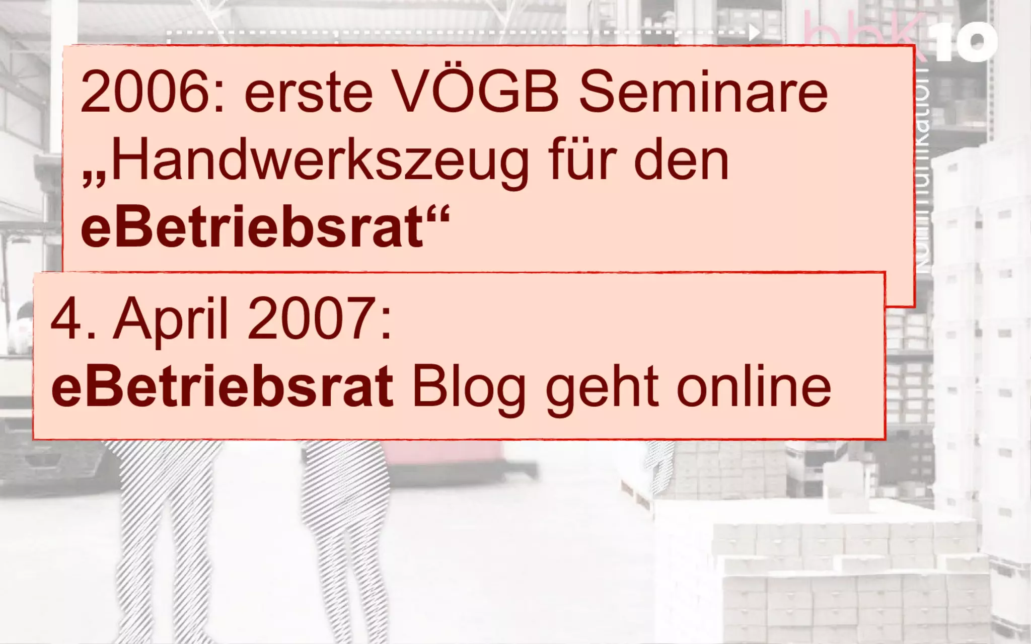 bbk10: Bilanz von 3 Jahren BlogOffensive
