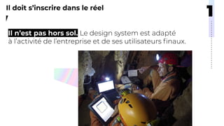 Il n’est pas hors sol.
Il doit s’inscrire dans le réel
 