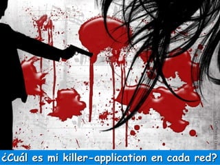 Duchessa (sxg)

¿Cuál es mi killer-application en cada red?

 