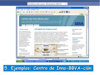 Análisis del caso: Blogsfera BBVA

5. Ejemplos: Centro de Inno-BBVA-ción

 