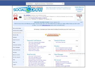 Twitter – Aplicaciones: Gestión

 