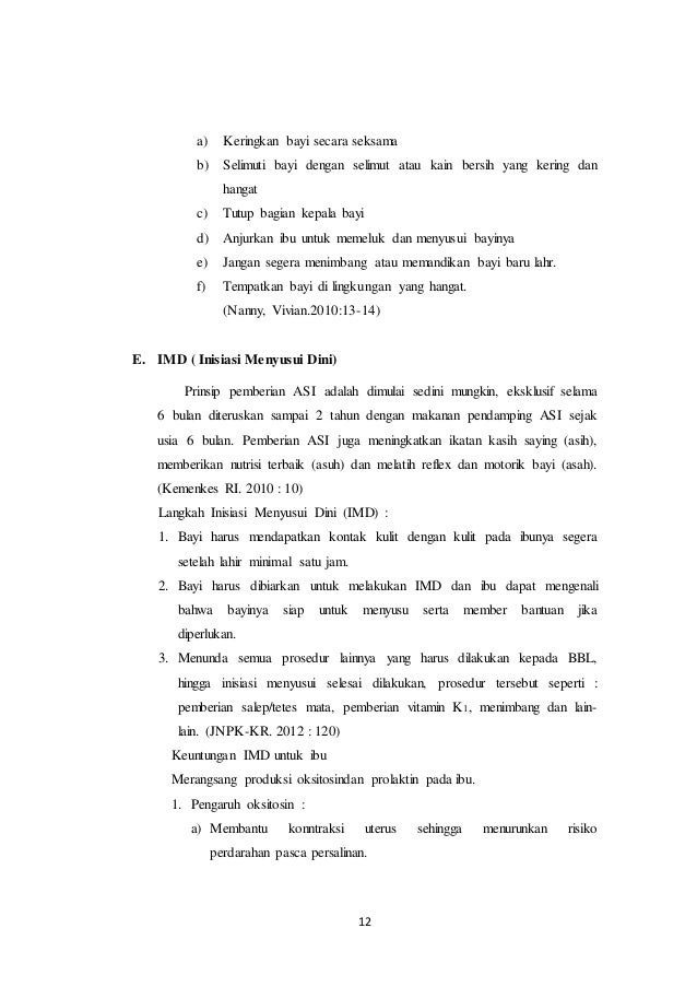 askeb Bayi Baru Lahir