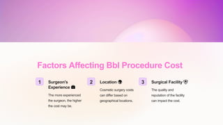 Bbl-Procedure-Cost.pptx