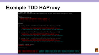 Exemple TDD HAProxy 
 