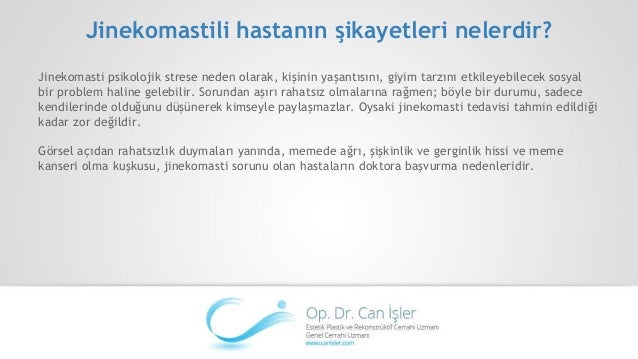 Erkeklerde Meme Buyumesi Jinekomasti Hakkinda Merak Edilenler