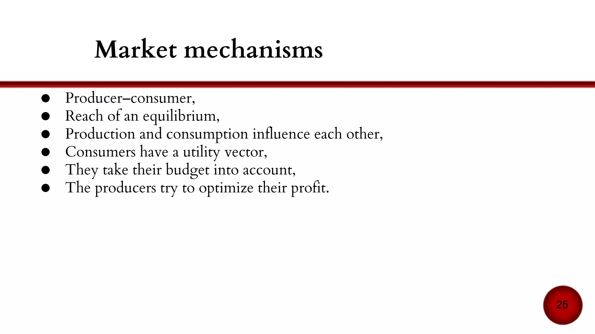 E-commerce
MAGMA(Minnesota AGent
Marketplace Architecture)[15]
Advertising server: all goods to sale
Wallet: all information from Ad
server/Bank
Inventory: track of all goods owned
by the agent
Negotiation: switch automatic
(Vickrey)/manual mode
(negotiation)
Ad manager: track of ads sent to Ad
server/allows to send new ones
Relay
(manages the
connections)
Advertising
server
Bank
Communication
Wallet Inventory
Negotiation
Ad manager
Trading
agents
25
 