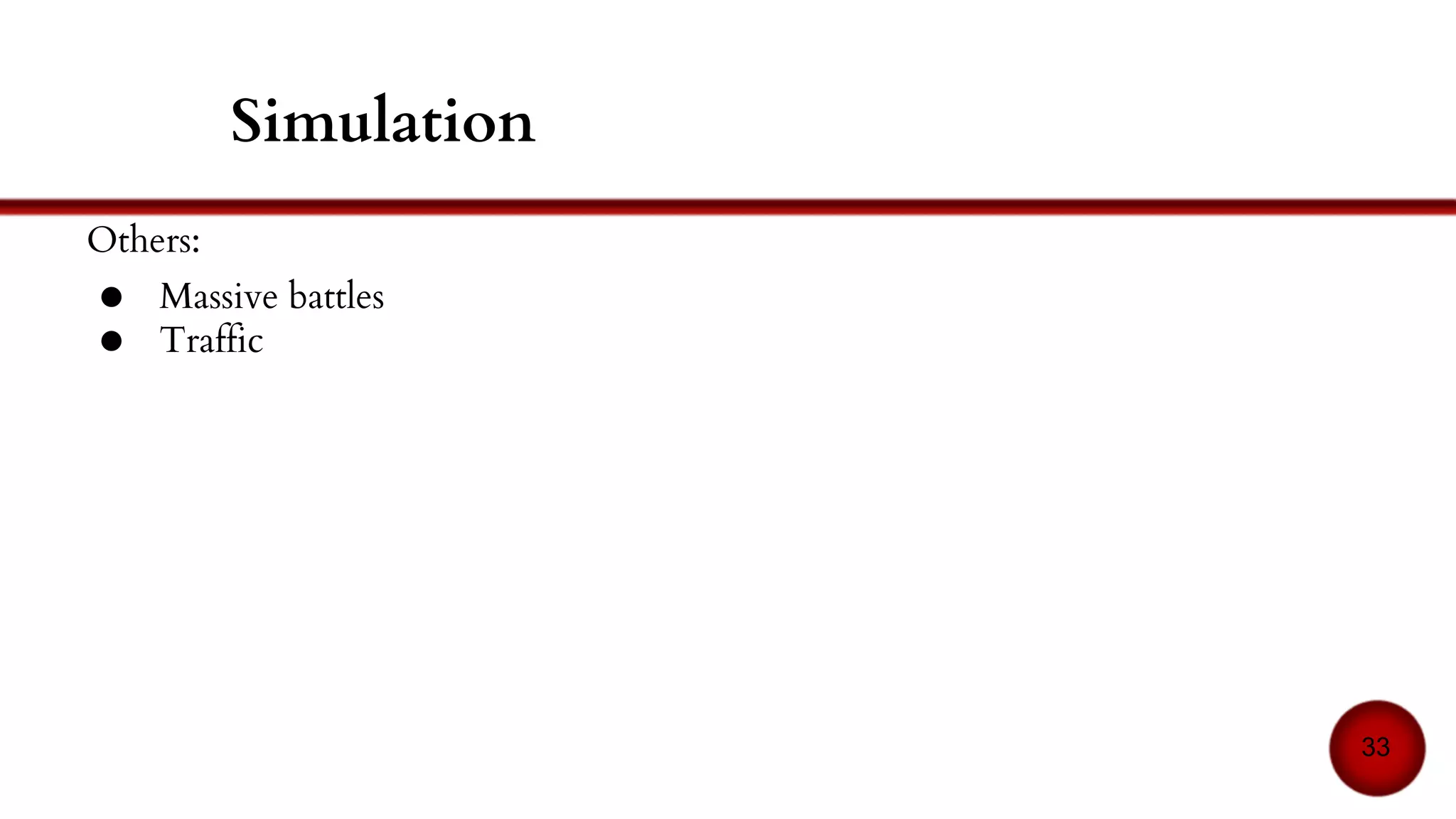 JADE
33
Fabio Luigi Bellifemine, Giovanni Caire, and
Dominic Greenwood. Developing multi-agent
systems with JADE. John Wiley & Sons, 2007.
Agent Management
System agent
Directory
Facilitator
Corbas IIOP server
Message
Transport
System
Main container
ContainerContainer
Platform
Demo!
 