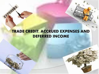 TRADE CREDIT, ACCRUED EXPENSES AND 
DEFERRED INCOME 
 
