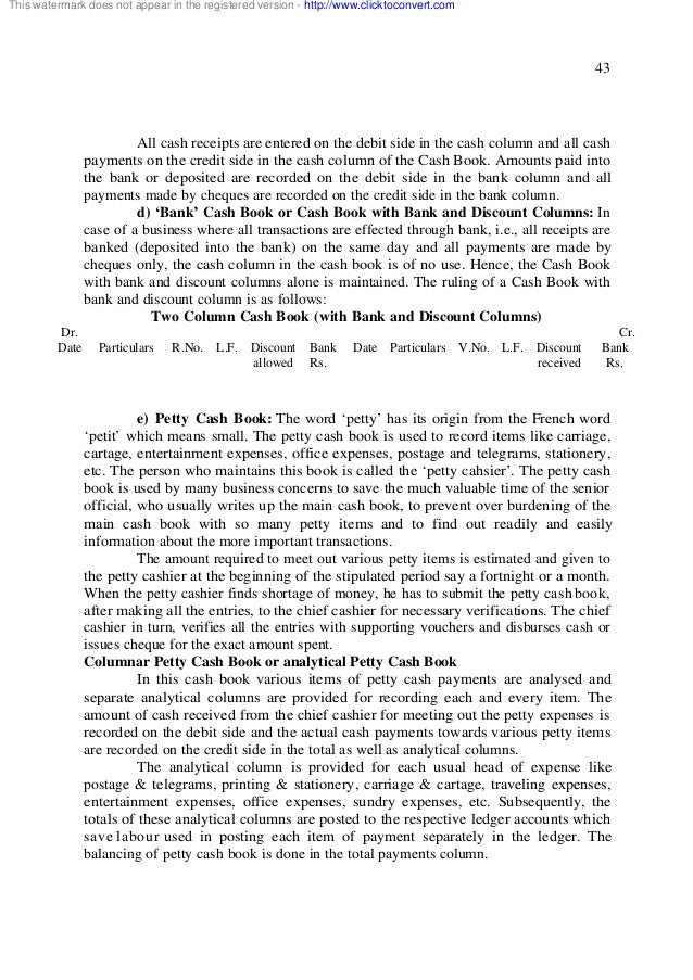 Accounting For Managers Book
