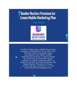 Bunker Busters Mobile Marketing Plan