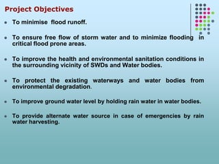 Master Plan Project Report on Remodeling of Storm Water Drains_BBMP | PPSX