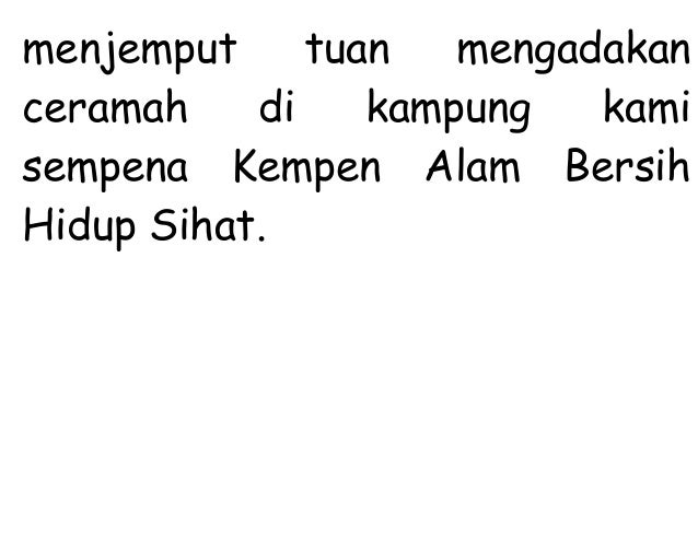Bbm surat rasmi