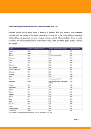 Beyond Budgeting Case Study AES