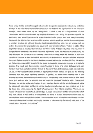 Beyond Budgeting Case Study AES