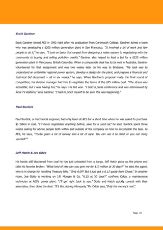 Beyond Budgeting Case Study AES