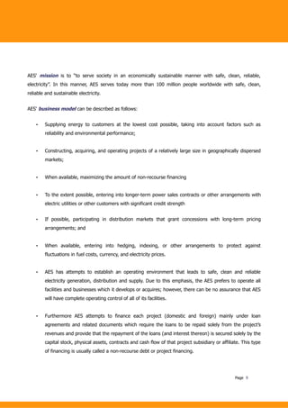 Beyond Budgeting Case Study AES