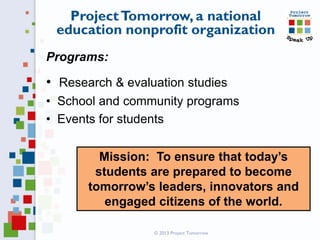 Project Tomorrow Trends in Online Learning: Blended, Flipped and Virtual Classrooms | PDF