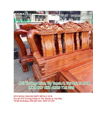 T HÀNG NHANH NH T B NG CÁCHĐẶ Ấ Ằ
a ch : 873 Tr ng Chinh, P. Tây Th nh, Q. Tân Phú.Đị ỉ ườ ạ
TP.HCM Hotline: 090 3837 455 - 0939 713 229
 