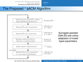 New Surrogate-Assisted Search Control and Restart Strategies for CMA-ES ...