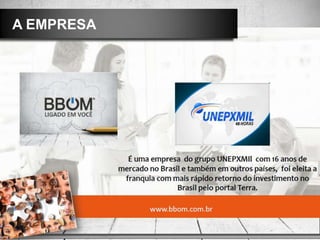 A EMPRESA
 