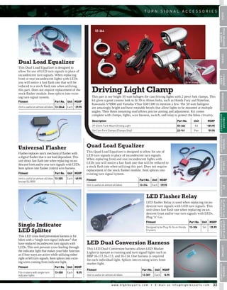 Show Chrome Accessories 61-116L LED Driving Countour RS Venture Show Chrome Accessories 61-116L LED Driving Countour RS Venture