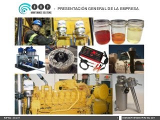 1 1BBPSAC / 24.02.17 BOUNDARY BRANDS PERU SAC 2017
- PRESENTACIÓN GENERAL DE LA EMPRESA
 