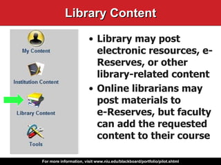 Library Content ,[object Object],[object Object]