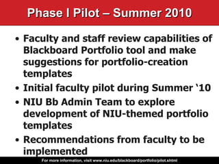 Phase I Pilot – Summer 2010 ,[object Object],[object Object],[object Object],[object Object]