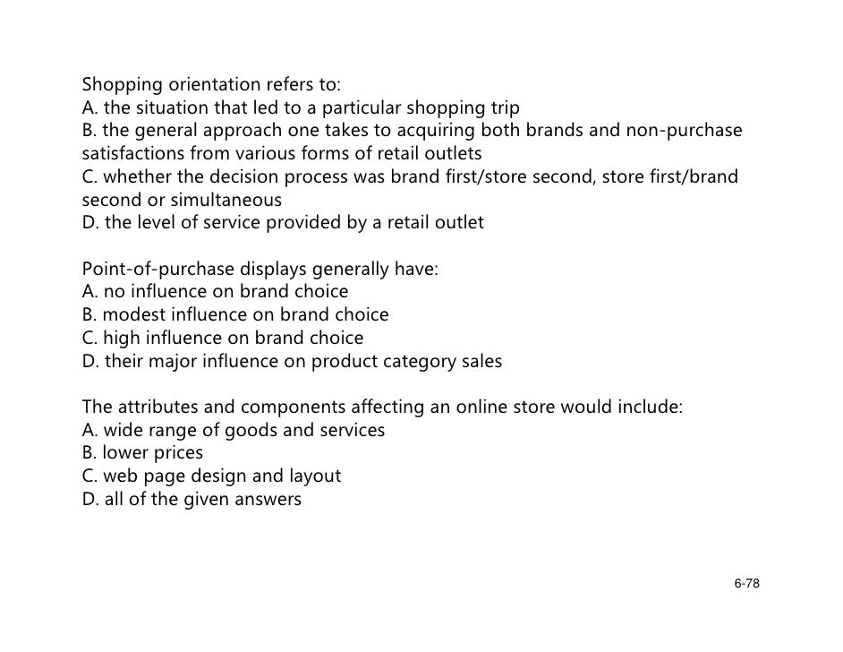 Product display in retailing essay