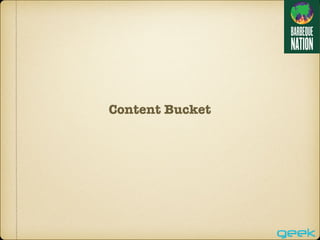 Content Bucket
 