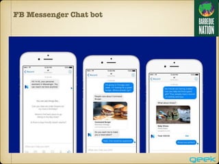 FB Messenger Chat bot
 