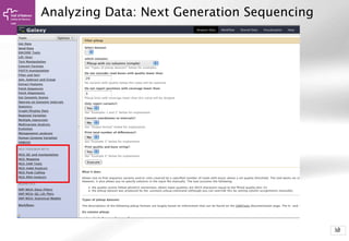 1717
Analyzing Data: Next Generation Sequencing
 
