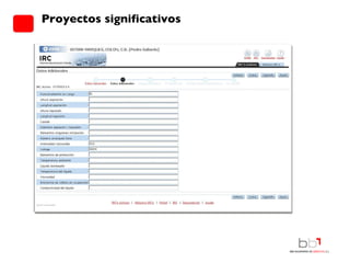 Proyectos significativos 