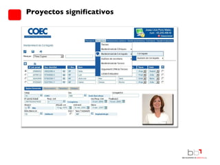 Proyectos significativos 