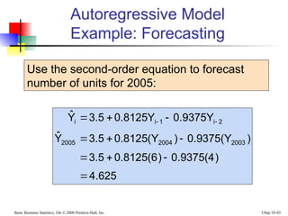 Quantitative Time-Series Forecasting Techniques for Business Decision ...