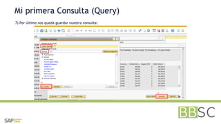 7) Por último nos queda guardar nuestra consulta:
Mi primera Consulta (Query)
 