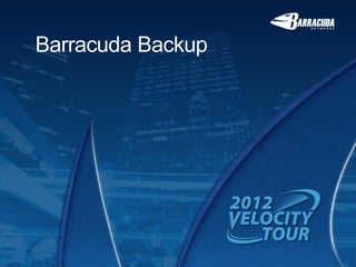 Barracuda Backup

 