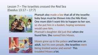 Pharoah Rivers BB Std 4 Lesson 7 - The Israelites crossed the Red Sea.pptx