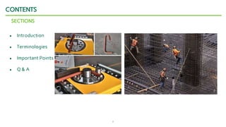 2
CONTENTS
SECTIONS
● Introduction
● Terminologies
● Important Points
● Q & A
 