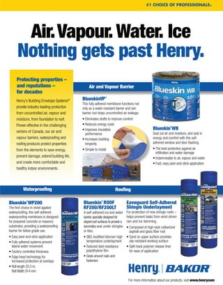 23WWW.BETTERBUILDER.CA | ISSUE 10 | SUMMER 2014
 