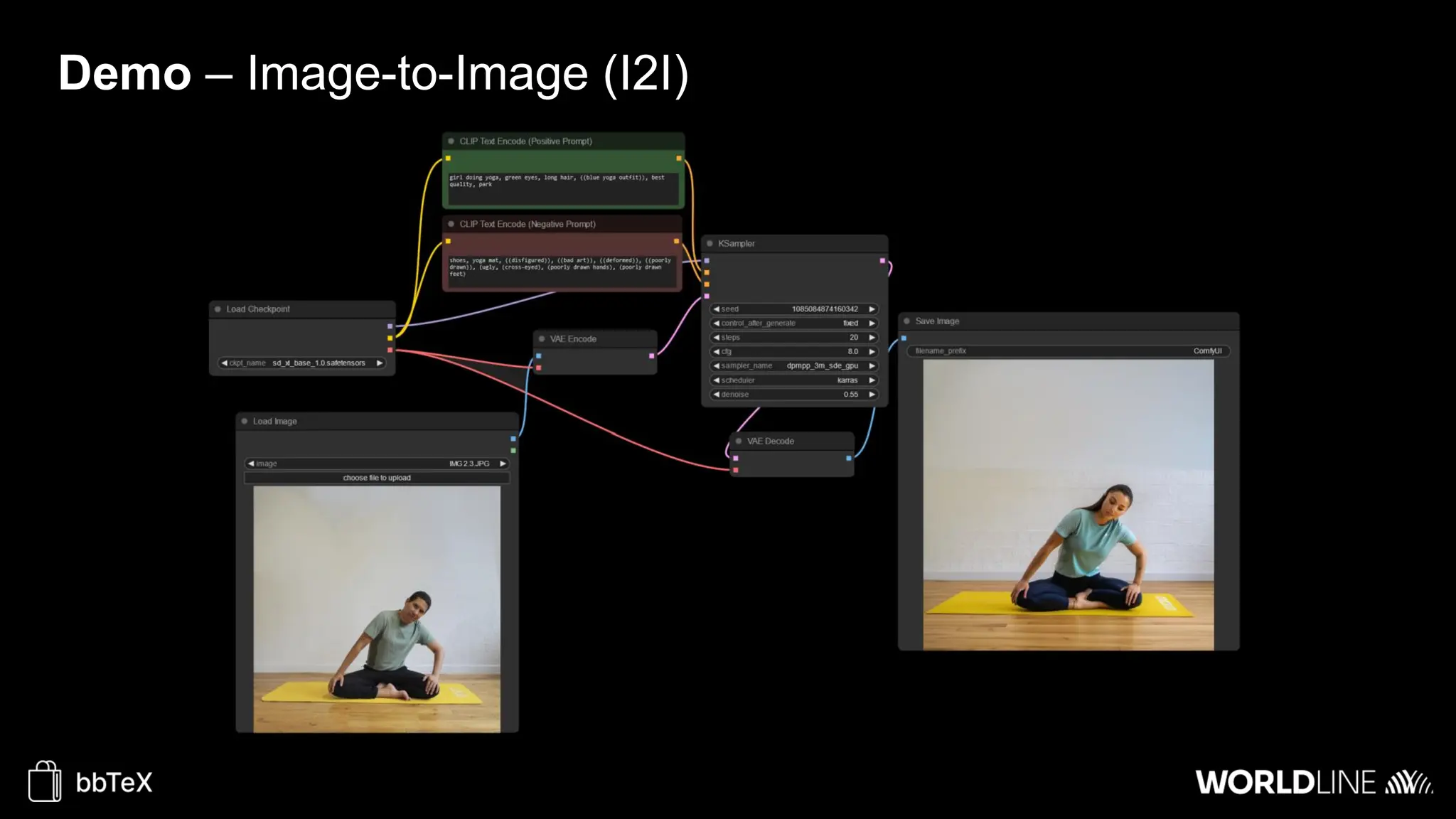 Demo – Image-to-Image (I2I)
 