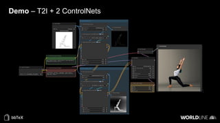 Demo – T2I + 2 ControlNets
 