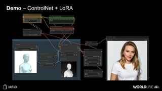 Demo – ControlNet + LoRA
 