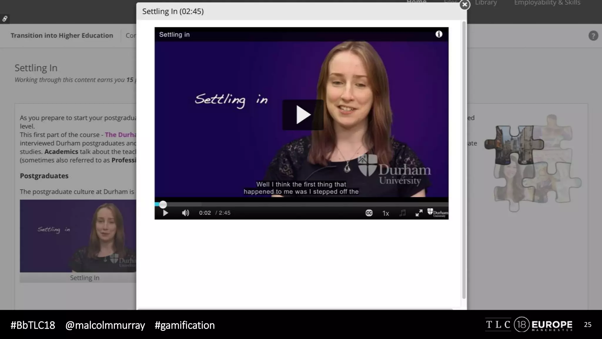 #BbTLC18 @malcolmmurray #gamification 25
 