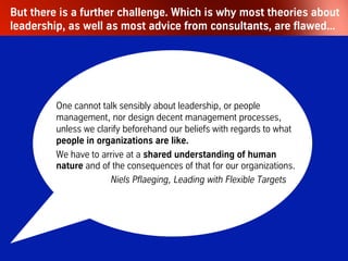 “I will prepare
myself and
my time
must come.” Abraham Lincoln,
lawyer, statesman
A wiser approach than planning
 
