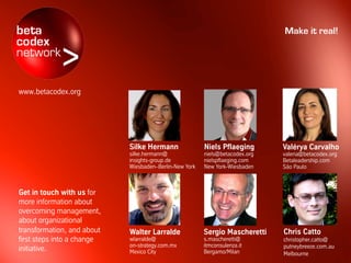 Let´s look at performance differently
About reporting, metrics, indicators, and measuring
performance, without need for planning
 