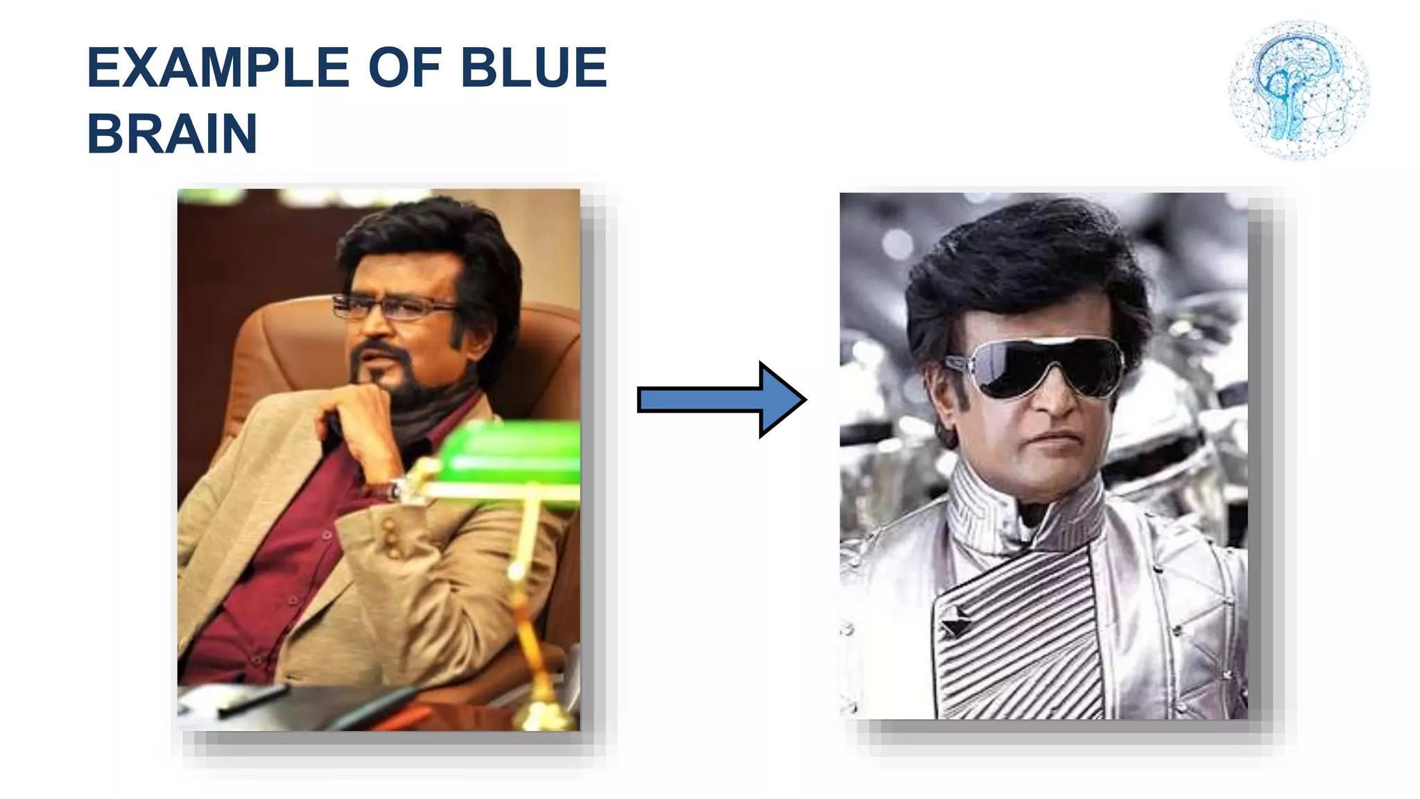 EXAMPLE OF BLUE
BRAIN
 