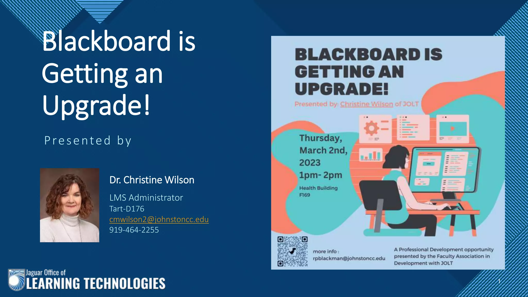 Blackboard is Getting an Upgrade | PPTX