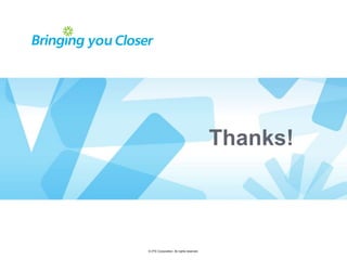 © ZTE Corporation. All rights reserved.
Thanks!
 