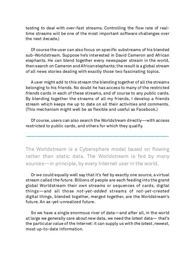 How can i change the world essay